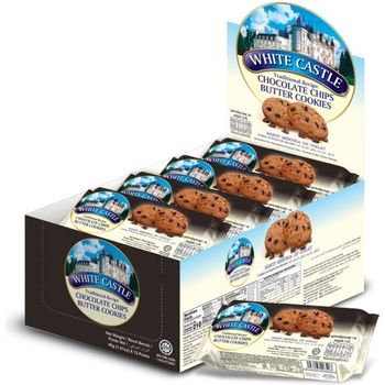 White Castle Chocolate Chips Cookies 40g 12pcs