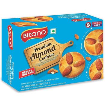 Bikano Premium Cookies Almond 200g