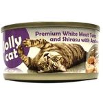 Jolly Cat Canned Food Premium White Meat Tuna & Shirasu With Anchovy 80g