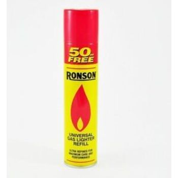 Ronson Universal Butane Gas Lighter Refill 300ml