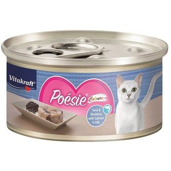 Vitakraft Tuna and Riceberry Salmon in Jelly 70g
