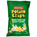 Jack 'n Jill Potato Chips Spring Onion Garlic