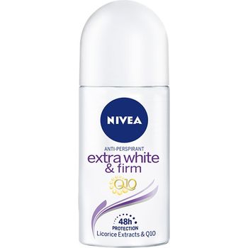 Nivea Extra White And Firm Q10 Roll On Deodorant 50ml