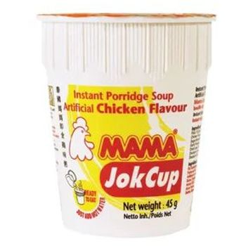 Mama Instant Porridge Soup Chicken Flavour Jok Cup 45g