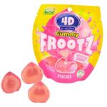 4D Gummy Fruit Juicy Peaches 65g