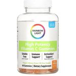 Rainbow Light Vitamin C Gummies Citrus, 60 Gummies