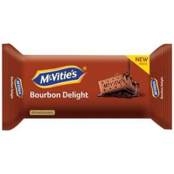 McVitie's Bourbon Cream Biscuits With Goodness Of Cocoa 100g