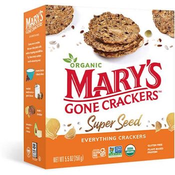Mary's Gone Crackers Super Seed Everything Crackers 155g