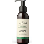 Sukin Hand And Nail Cream Pump 125ml