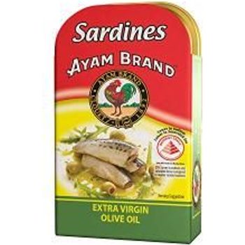 Ayam Brand Sardines In Extra Virgin Olive Oil 120g