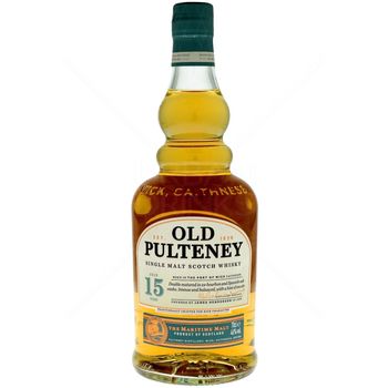 Old Pulteney 15yo Single Malt 700ml Abv 46% (Agent Stock)