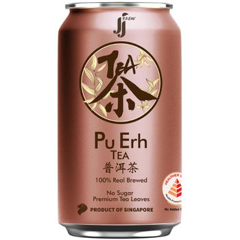 JJ Pu Erh Tea No Added Sugar 300ml