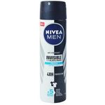 Nivea For Men Invisible Black And White Fresh Spray 150ml