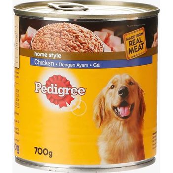 Pedigree Can Dog Food Chicken Flavor 700g