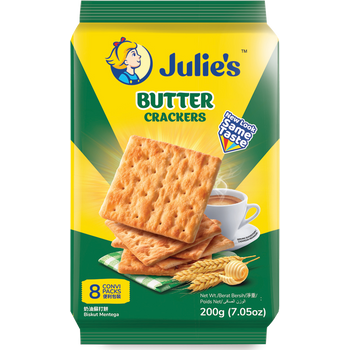 Julie's Butter Crackers 200g