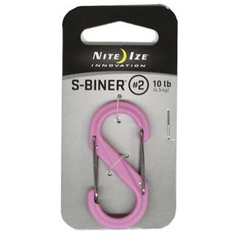 Nite Ize S Biner Plastic Size 2 Pink