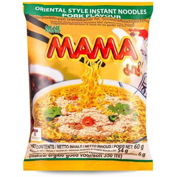 Mama Pork Flavor Instant Noodle 60g x 5