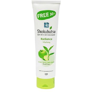 Bundle of 2pcs Shokubutsu Radiance Facial Foam Vitalizing 130g X 2pcs