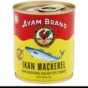 Ayam Brand Mackerel in Tomato Sauce 230g