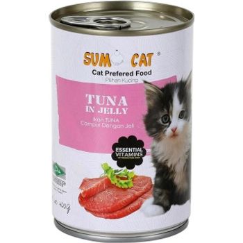 Sumo Cat Canned Food Tuna In Jelly 400g