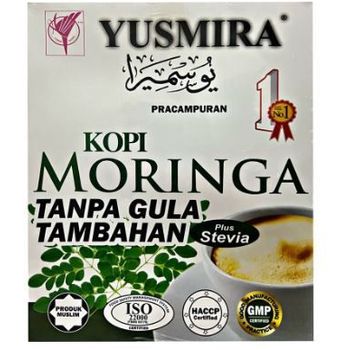 Yusmira Moringa Coffee Plus Stevia 15pcs 25g