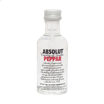 Absolut Citron Vodka Mini 50mL