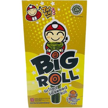 Tao Kae Noi Big Roll Grilled Seaweed Roll Spicy Grilled Squid 12s 43.2g