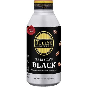 Itoen Tullys Coffee Baristas Black 390ml