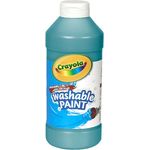 Crayola Washable Paint Turquoise 500ml