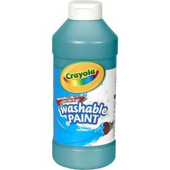 Crayola Washable Paint Turquoise 500ml