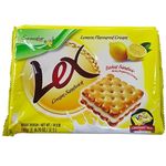 Samudra Lex Cream Sandwich Biscuits Lemon Flavour 190g