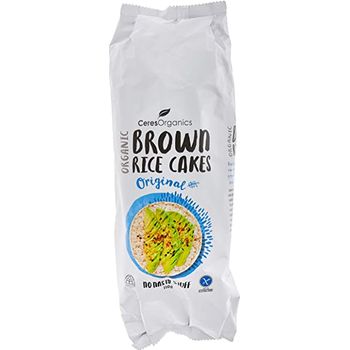 Ceres Organics Brown Rice Cakes Original 110g