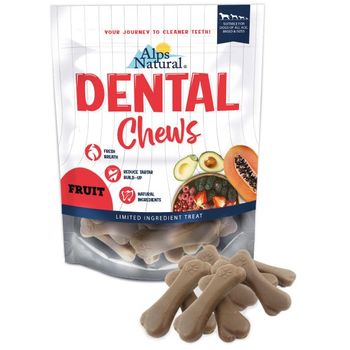 Alps Natural Dental Chews Cranberry Bone 150g