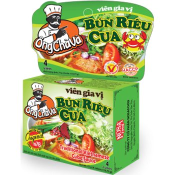 Ong Cha Va Vien Gia Vi Bun Rieu Cua 75g