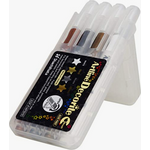 Artline Decorite Brush Marker Metallic Set EDF-F/4PSH2