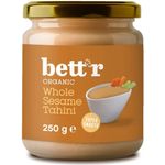 Bett’r Organic Whole Sesame Tahini 250g