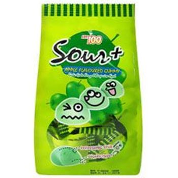 Lot 100 Sour Plus Apple Flavour Gummy 100g