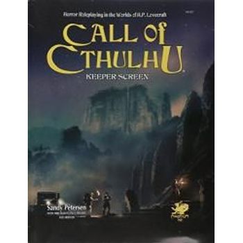 Chaosium Call of Cthulhu 7th Edition: Keeper Screen