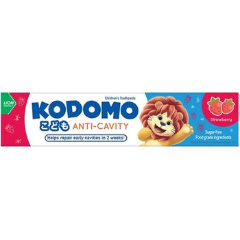 Kodomo Anti Cavity Childrens Toothpaste Strawberry 80g