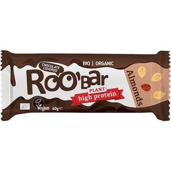 Roobar Organic High Protein Bar Almonds 40g