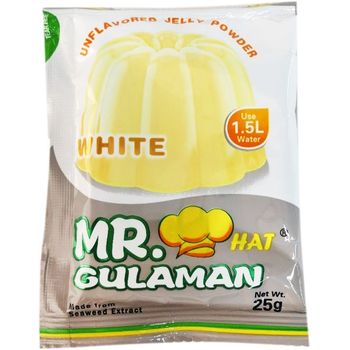 Mr Hat Gulaman Jelly Powder Mix White 25g