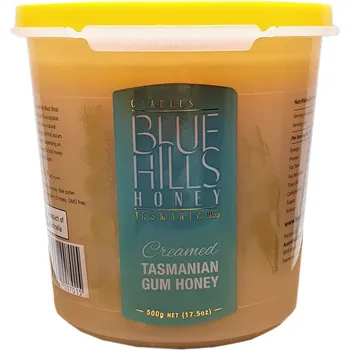 Blue Hills Creamed Tasmanian Gum Raw Honey