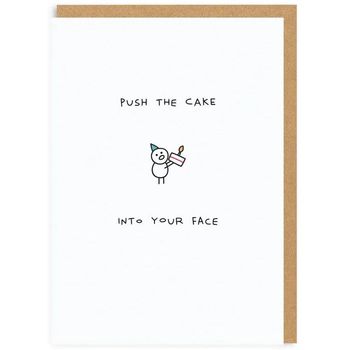 Ohh Deer Push The Cake Into Your Face