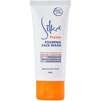 Silka Papaya Foaming Face Wash 50ml