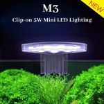 M3 Led Mini Aquarium Clip Light 5w For Nano Tank Below 25 cm