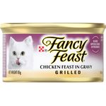 Fancy Feast Adult Grilled Chicken Feast in Gravy Gourmet Wet Cat Food 85g