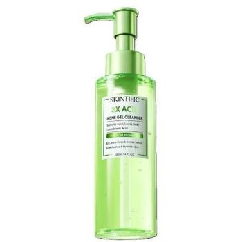 Skintific 3X Acid Acne Gel Cleanser 120ml
