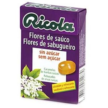 Ricola Sugar Elderflower Flv Candy Box 20 Pack
