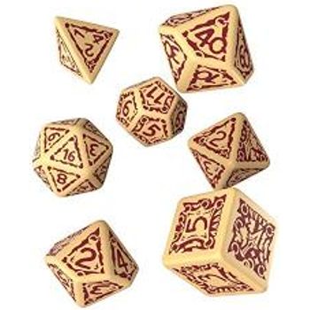 Q Workshop Pathfinder Ironfang Invasion Rpg Ornamented Dice Set 7 Polyhedral Pieces