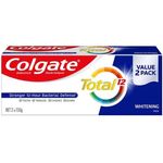 Colgate Total 12 Professional Whitening Toothpaste 2 x 150g